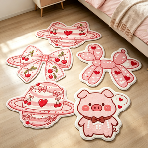 Tapis personnalisés pour baskets, tapis décoratifs sur mesure, tapis imprimés de dessins animés pour la maison, tapis de porte à motif irrégulier, tapis anime - Product Image 5