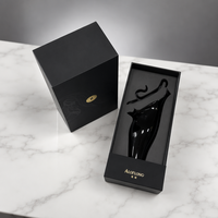 Boîte cadeau en papier rigide personnalisée, boîte d'emballage de luxe à tiroir spécialement conçue pour les cosmétiques et les flacons de parfum de forme spéciale