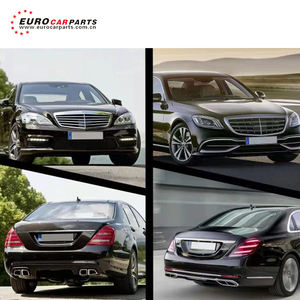 Kit adapté aux phares de voiture classe S W221 à W222, pare-choc avant et arrière en plastique, 2012 — 2020 - Product Image 3