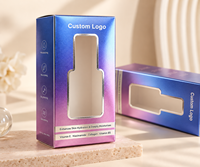 Scatola di Lusso Biodegradabile Personalizzata con Finestra per Cosmetici, Chiusura Magnetica per Smalto, Olio, Blush, Skincare e Trucco