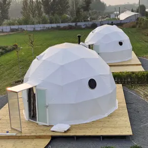 FEAMONT 제조업체 6m 야외 방수 럭셔리 측지학 돔 호텔 글램핑 텐트 판매
