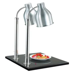 HD kommerzielle Speisen-Ausstattung doppelte elektrische Speisenwärmerlampe für Hotel Buffet für die Catering- und Speisenwärmemanagement