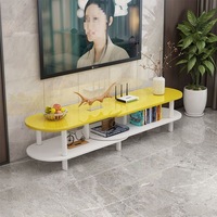 Ensemble Table Basse et Meuble TV en Bois Massif Style Nordique – Durable, Tendance, Simple pour Salons et Chambres Compacts – Inspiration Luxe