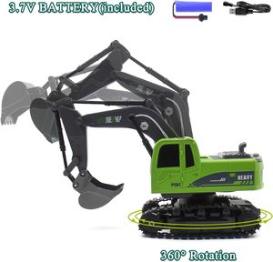 EPT ชุดของเล่นรถเทรลเลอร์2คัน11CH รถกึ่งพ่วง <span class=keywords><strong>RC</strong></span> ขนาด2.4GHz เครื่องส่งสัญญาณควบคุมแบบคู่ - Product Image 5