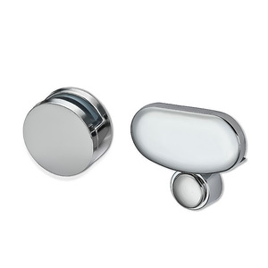 Support de miroir en verre à résonance, pince en alliage de zinc de 3-7 mm, fixation murale avec coussinet antidérapant pour fixation de miroir - Product Image 5