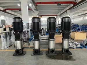 Bomba de Agua Centrífuga Vertical Multietapa CDL CDLF de Alta Presión, de Acero Inoxidable, Presión Constante, Frecuencia Variable - Product Image 2