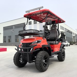 <span class=keywords><strong>Chariot</strong></span> de golf électrique à batterie au lithium 4 <span class=keywords><strong>places</strong></span> personnalisé en usine ODM <span class=keywords><strong>chariot</strong></span> électrique pour parc d'attractions voiture de réception vélo de plage - Product Image 2