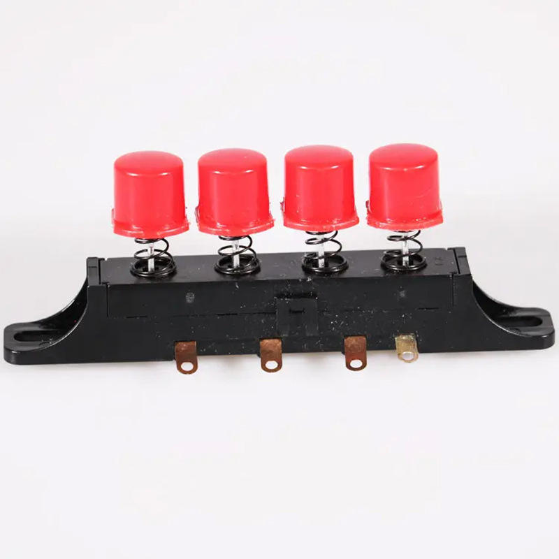 Source Factory Supply Wholesale 3800-4C Fan Keyboard Switch 4-Key Three-Speed Made in China Bulk Discount