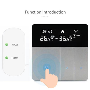 <span class=keywords><strong>Thermostat</strong></span> <span class=keywords><strong>d</strong></span>'<span class=keywords><strong>ambiance</strong></span> programmable Wi-Fi standard 86, 16A pour chauffage au sol électrique, 3A pour <span class=keywords><strong>chaudière</strong></span> à eau chaude, régulateur de température - Product Image 3