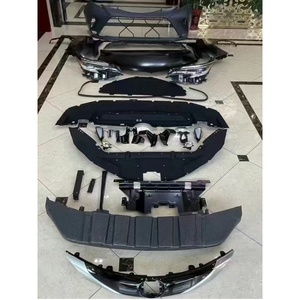 Kit de carrocería de coche de buena calidad para <span class=keywords><strong>Toyota</strong></span> <span class=keywords><strong>Sienna</strong></span> 2011-2020 actualizado <span class=keywords><strong>2021</strong></span> viejo a nuevo parachoques delantero trasero parrilla capó faro - Product Image 3