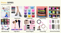 Ensemble d'haltères portables de haute qualité pour Pilates, haltères en silicone souple, haltères pour la maison, fitness, poids libres pour l'entraînement des femmes