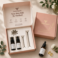 Boîte d'emballage personnalisée pour huiles essentielles, coffret cadeau pour huiles de soin corporel, boîte en carton ondulé FSC Lionwrapack