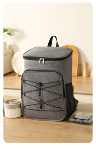 Sac à dos isotherme anti-fuite avec poche avant pour activités de plein air, grande capacité multifonctionnelle – Offre Spéciale - Product Image 4