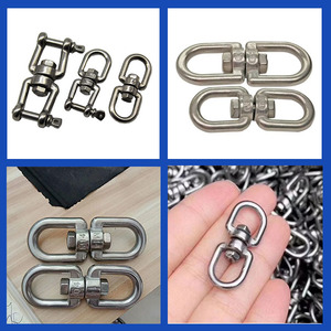 <span class=keywords><strong>Anneau</strong></span> <span class=keywords><strong>d</strong></span>'orientation pivotant à chaîne Rotation de l'ancre marine Gréement pivotant Oeil pivotant en acier inoxydable - Product Image 6