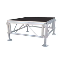 Scène modulaire portable en aluminium 4x8 pieds pour événements, mariages, concerts, fêtes et spectacles