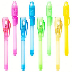 2023 Colorful Multipurpose Invisible <b>Ink</b> Uv Light Magic Education Toys Multi-Function Art Marker - Product Image 1