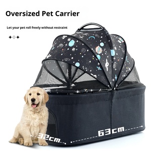 <span class=keywords><strong>Panier</strong></span> de rangement grande capacité, poussette pliable légère à 4 roues <span class=keywords><strong>pour</strong></span> animaux de compagnie, réglable et imperméable <span class=keywords><strong>pour</strong></span> chats et chiens - Product Image 3