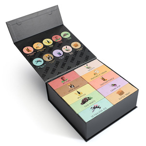 Factory custom spot UV printing luxury Paper magnetic gift box with cardboard box packaging