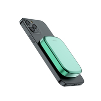 Échantillon gratuit, livraison gratuite, design magnétique, chargeur sans fil mince 10000mAh, batterie externe portable 10000 mAh