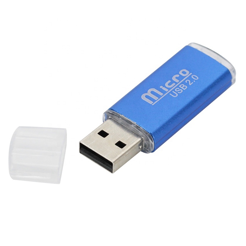 2 in 1 USB OTG Lettore Scheda Universale Micro TF/SD Adattatore