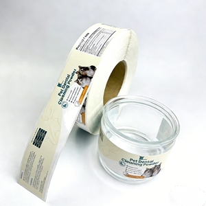 Etiquetas Laminadas Brillantes de Diseño Personalizado, Resistentes al Agua, para Latas de Comida para Mascotas, para Envasado de Comida para Perros y Gatos - Product Image 4