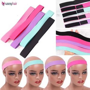 Logo personnalisé <span class=keywords><strong>cheveux</strong></span> Satin soie Bonnet enveloppant bande de <span class=keywords><strong>cheveux</strong></span> bord écharpe, 100 sans colle frontale dentelle perruque de <span class=keywords><strong>cheveux</strong></span> humains <span class=keywords><strong>pour</strong></span> les femmes noires - Product Image 2