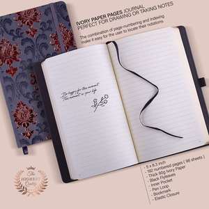 Journal d'écriture exclusif pour femmes et hommes, carnet de voyage pour notes quotidiennes, rêves ou planifications - Product Image 3