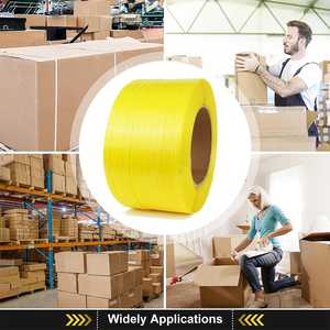 Shengyang Packaging Polypropylene <strong>Strap</strong> <strong>PP</strong> <strong>Straps</strong> Roll Customized White 12mm 15mm Environmentally Friendly <strong>PP</strong> Packaging <strong>Straps</strong> - Product Image 3