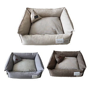 Hoge Kwaliteit Waterdicht Hondenbed Met Effen Patroon Rechthoek Vorm Voor Kleine Middelgrote Grote Honden Nieuwe Trend Wasbare Verpakte Doos - Product Image 4