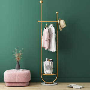<span class=keywords><strong>Appendiabiti</strong></span> singolo in metallo con ripiani per armadio, stendibiancheria e porta scarpe, di piccole dimensioni - Product Image 4