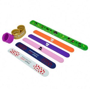 Pulseras de silicona personalizadas para fiestas, pulseras de golpeo, pulseras de goma, decoración para fiestas de cumpleaños de gamers, pulseras de silicona para fiestas. - Product Image 3