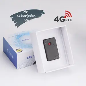 Pelacak GPS mobil Mini portabel 4G 2G, untuk mobil 1200mAh pada kendaraan berbagi GF07 GF09 GF22 GF21 protokol tersembunyi Mini