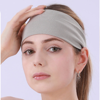 Nouveauté bandeaux de sport personnalisables pour femmes bandeaux de spa en maille à la mode bandeau en soie de glace à tricoter sans couture pour bandeaux de sport
