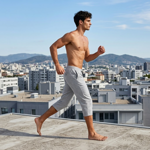 Ventilated <b>Mesh</b> Mens Quick Dry Gym Shorts Lightweight Comfort Elastic Waist Adjustable Drawstring For Running Fitness Training - Product Image 2