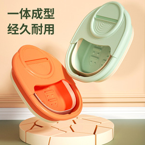 Folding Foot Bath Tub Plastic Massage Function Portable For Adult Foot Care - Product Image 1