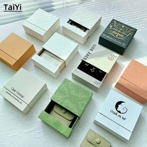 Miễn Phí Thiết Kế Bán Buôn Đồ Trang Sức Trượt Giấy Hộp Đồ Trang Sức Bao Bì Vòng Bông Tai Vòng Cổ Ngăn Kéo Hộp Đồ Trang Sức Bao Bì Hộp - Product Image 1