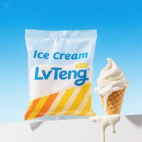 Commerciële ijspoedermix voor softijs, makkelijk te bereiden, romige smaak, lange houdbaarheid