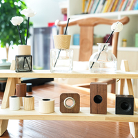 Chine usine directe pour couvercles de diffuseur de roseau pour diffuseur d'encens et d'aromathérapie bouchon de bouteille en bois porte-parfum