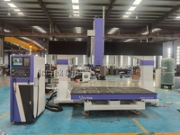 Machine CNC 5 axes avec rotation à 360° °   Axe à plage complète, haute précision, spécialement conçu pour la fabrication de moules de précision et le traitement complexe