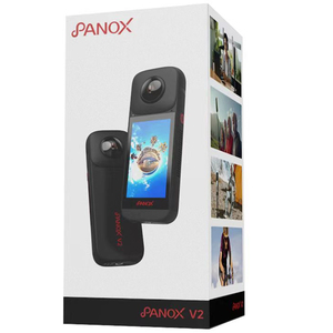 ชุดกล้องบันทึกภาพเคลื่อนไหว V2-360 หน้าจอสัมผัส 3 นิ้ว วิดีโอ 360 องศา 5.7K เซ็นเซอร์ 48MP ภาพถ่าย 360 องศา 72MP รองรับหลายแพลตฟอร์ม ถ่ายทอดสด 4K HDR - Product Image 5