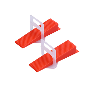 Accessoires de carrelage en céramique de niveau professionnel moderne, système de clips d'espacement de carrelage en <span class=keywords><strong>PVC</strong></span> réutilisables pour le nivellement des carreaux de sol 1 mm - Product Image 1