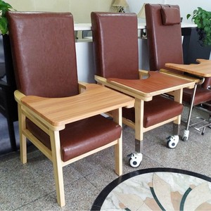 Dining Chair Solid Wood Frame Upholstered Seat High Elasticity <b>Backrest</b> For Adults And Elderly Home Use - Product Image 2
