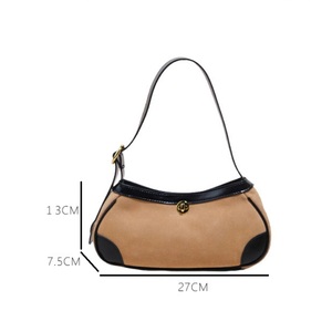 Fabricant de sacs à main en cuir véritable de haute qualité personnalisés pour femmes, sacs à main vintage en cuir de vachette givré, nouveau design, sacs à bandoulière - Product Image 4