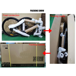Vélo de route ultra-léger en carbone modèle 2026 : 24 vitesses, freins à disque hydrauliques, roues en carbone de 50 mm, Endurance Geo Aero Triathlon - Product Image 5
