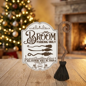 Adorno de Madera RZP de Fantasía, Ligero, con Licencia IP, para Colgar en la Pared, para Sala de Estar, Oficina o Regalo con Temática de Brujería - Product Image 2