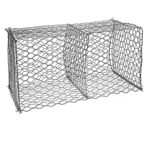 Caisse gabion personnalisable de haute qualité pour mur de soutènement et cage anti-explosion avec grilles soudées en treillis métallique galvanisé - Product Image 1