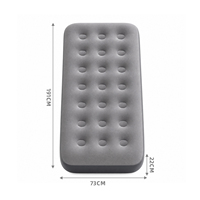 Matelas et lit gonflables pliables de haute qualité pour le camping et l'hôpital - Chaise longue de sommeil portable