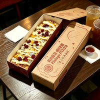 Boîte à pizza personnalisée, boîte à pizza rectangulaire pour pâtes cuites à la cuiseur, mini boîte à pizza, boîte à pizza de 12 pouces