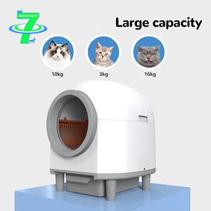 صندوق فضلات القطط الأوتوماتيكي DSDT 001، يتحكم به عبر تطبيق، مزيل للروائح، آمن، مناسب لعدة قطط، ذكي وذاتي التنظيف، مصنوع من البولي بروبيلين الصديق للبيئة - Product Image 3