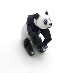 Porte-clés Panda Imprimés en 3D Transfrontaliers, Figurines Animales Créatives pour Artisanat, Ornements et Modèles d'Activités Partagées - Product Image 5